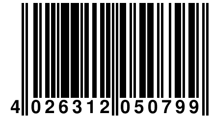 4 026312 050799