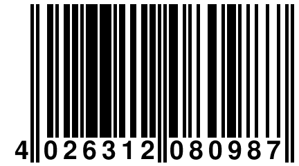 4 026312 080987