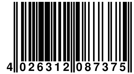 4 026312 087375