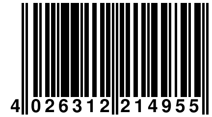 4 026312 214955