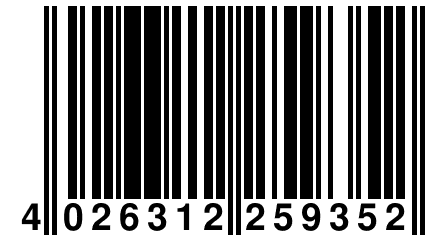 4 026312 259352