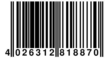 4 026312 818870