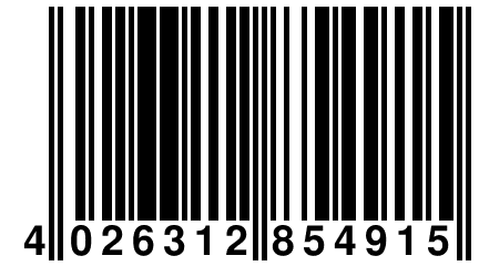 4 026312 854915