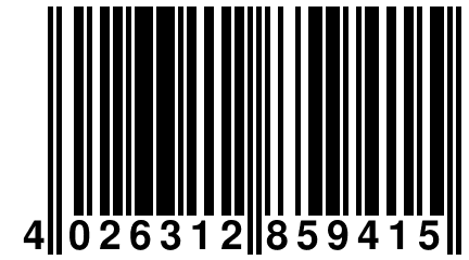 4 026312 859415