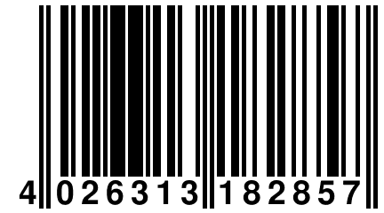 4 026313 182857