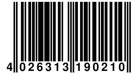 4 026313 190210