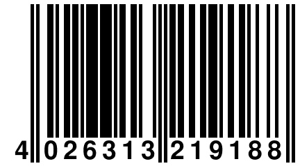 4 026313 219188