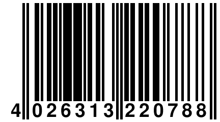 4 026313 220788