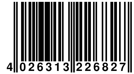 4 026313 226827