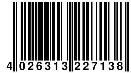 4 026313 227138