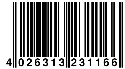 4 026313 231166