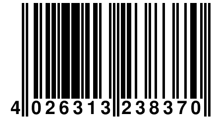 4 026313 238370