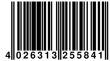 4 026313 255841