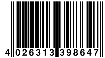 4 026313 398647