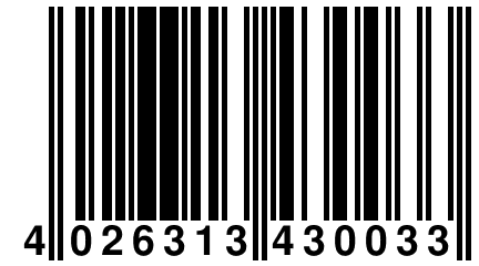 4 026313 430033