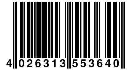 4 026313 553640