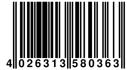 4 026313 580363