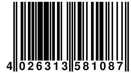 4 026313 581087