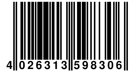 4 026313 598306