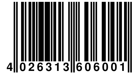 4 026313 606001