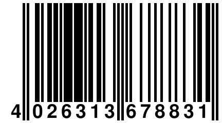 4 026313 678831