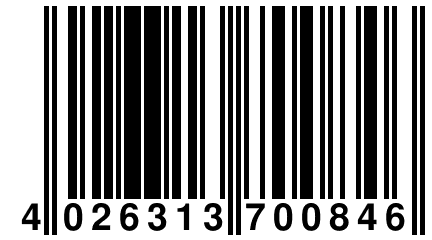 4 026313 700846