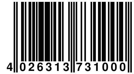 4 026313 731000