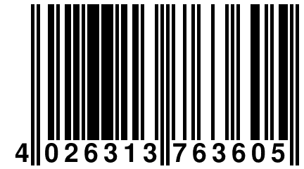 4 026313 763605