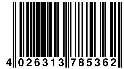 4 026313 785362