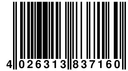 4 026313 837160