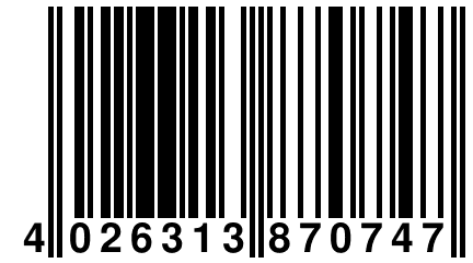 4 026313 870747