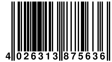 4 026313 875636