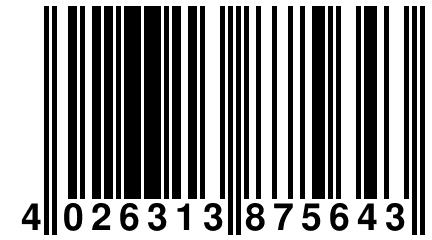 4 026313 875643