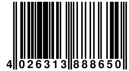 4 026313 888650