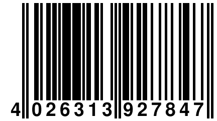 4 026313 927847