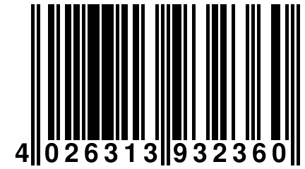 4 026313 932360