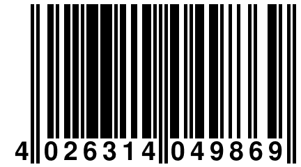 4 026314 049869