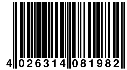 4 026314 081982