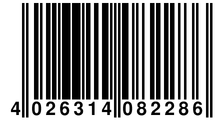 4 026314 082286