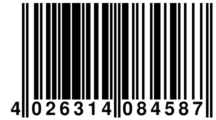 4 026314 084587