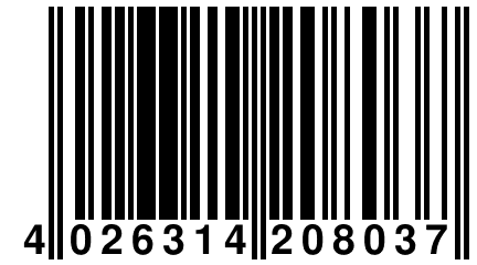 4 026314 208037