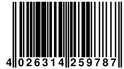 4 026314 259787