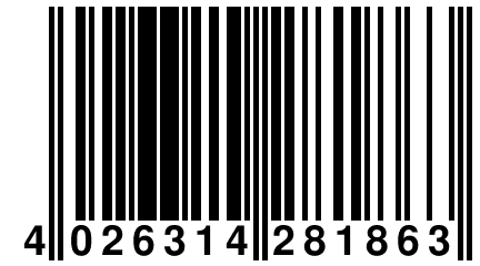 4 026314 281863