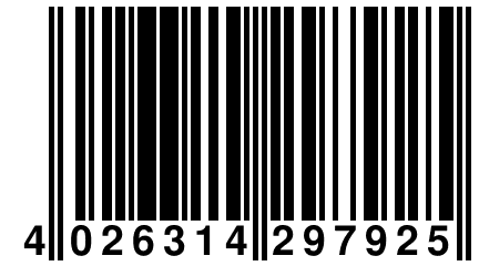 4 026314 297925