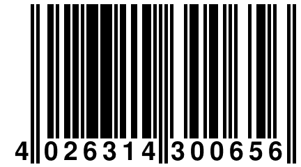 4 026314 300656