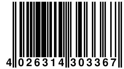 4 026314 303367