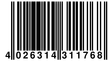4 026314 311768