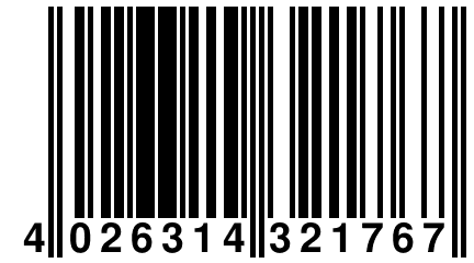 4 026314 321767