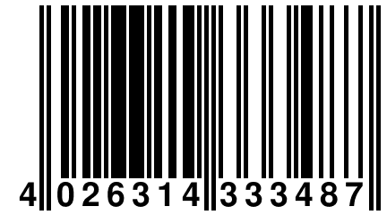 4 026314 333487