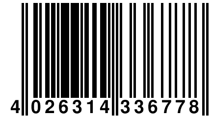 4 026314 336778